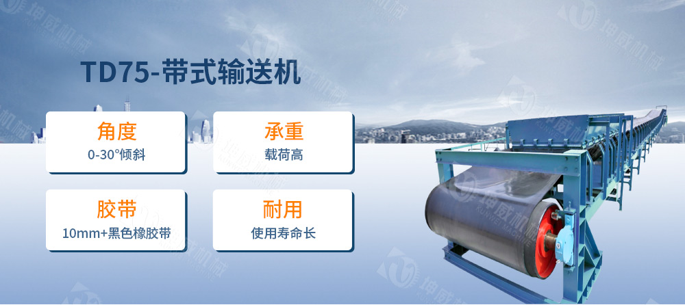 TD75皮帶輸送機簡介
